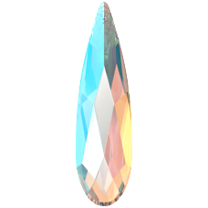 Swarovski Flatback 2304 Crystal Shimmer (001 SHIM) Foiled