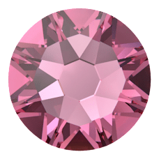 Swarovski Flatback 2088 Rose (209) Foiled
