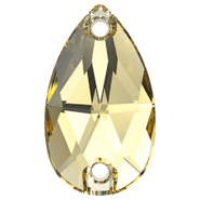Swarovski Sew-On 3230 ReCreated Dark Jonquil (1407) Foiled
