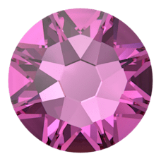 Swarovski Flatback 2088 Dark Rose (1201) Foiled