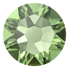 Swarovski Flatback 2088 ReCreated Peridot (1408) Foiled