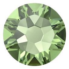 Swarovski Flatback 2088 ReCreated Peridot (1408) Foiled