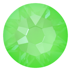 Swarovski Flatback 2088 Crystal Electric Green Ignite (001 L135I) Unfoiled