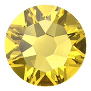 Swarovski Hotfix 2078 Light Topaz (226) Silver-Foiled