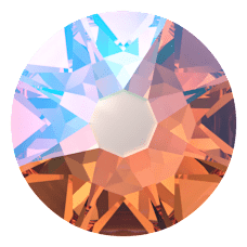 Swarovski Flatback 2088 Light Rose Shimmer (223 SHIM) Foiled