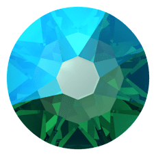 Swarovski Hotfix 2078 Blue Zircon Shimmer (229 SHIM) S-Foiled