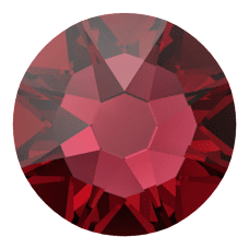 Swarovski Hotfix 2078 Ruby (501) S-Foiled