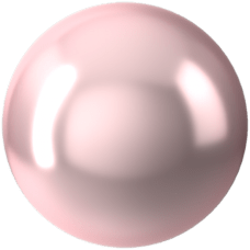Swarovski Hotfix 2080/4 Crystal Rosaline Pearl (001 294) M-Foiled