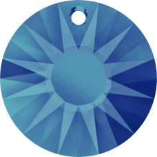 Swarovski Pendant 6724/G Crystal Bermuda Blue (BB)