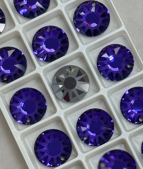 Swarovski Pendant 6724/G Crystal Heliotrope (001 HEL) P
