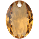 Swarovski Pendant 6438 Topaz (203) Swarovski Pendant 6438 Topaz (203)