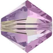 Swarovski Bead 5328 - 3mm, Light Amethyst Aurore Boreale 2x (212 AB2), 96pcs