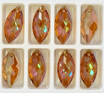Swarovski 6110 Pendant 30x14mm Copper