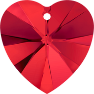 Swarovski Pendant 6202 - 18x17.5mm, Light Siam (227), 2pcs