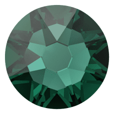 Swarovski Crystal Hotfix 2078 Emerald (205) Foiled
