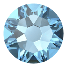 Swarovski Flatback 2088 Aquamarine (202) Foiled