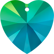 Swarovski Pendant 6228 - 14.4x14mm, Crystal Scarabaeus Green (001 SCGR), 2pcs