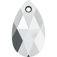 Swarovski Pendant 6106 - 22mm, Crystal Light Chrome (001 LTCH), 2pcs