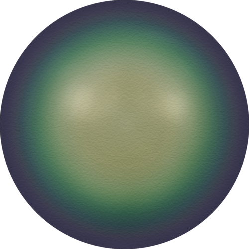 Swarovski Crystal Pearl 5810 8mm Crystal Scarabaeus Green Pearl (001 946)