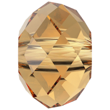 Swarovski Bead 5040 Topaz (203)