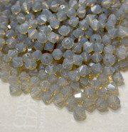 Swarovski Bead 5301- 5mm, Light Grey Opal (383), 48pcs