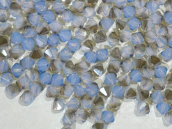 Swarovski Bead 5301 - 6mm, White Opal Satin (234 SATIN), 20pcs