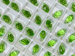 Swarovski Crystal Pendant 6007  9x5mm Peridot (214)