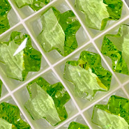 Crystal Pendant 6866 - 20mm, Peridot (214), 1pc