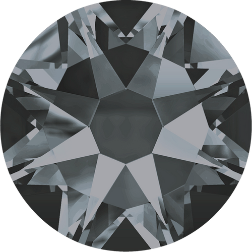 Swarovski Crystal Flatback 2088 Crystal Silver Night (001 SINI) Foiled