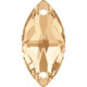 Swarovski Sew On 3223 12x6mm Crystal Golden Shadow (001 GSHA)