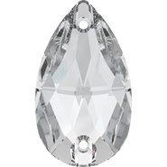 Swarovski Sew-on 3230 - 18x10.5mm, Crystal (001) Foiled, 72pcs