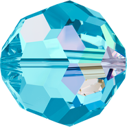 Swarovski Bead 5000 - 4mm, Aquamarine Aurore Boreale (202 AB), 720pcs