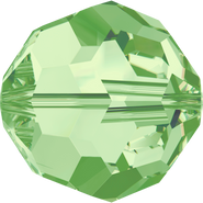 Swarovski Bead 5000 - 14mm, Peridot (214), 2pcs