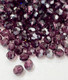 Swarovski Bead 5000 4mm Amethyst Satin (204 SATIN)