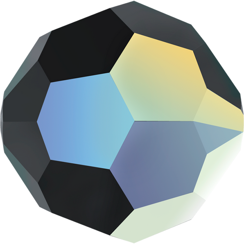 Swarovski Bead 5000 4mm Jet Aurore Boreale 2 (280 AB2)