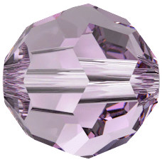 Swarovski Bead 5000 4mm Light Amethyst (212)