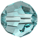 Swarovski Crystal Bead 5000 6mm Light Turquoise (263)