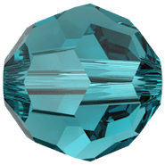 Swarovski Crystal Bead 5000 Blue Zircon (229)