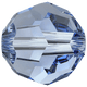 Swarovski Crystal Bead 5000 8mm Light Sapphire (211)