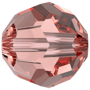 Swarovski Round Bead 5000 Rose Peach (262)
