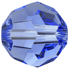 Swarovski Crystal Bead 5000 8mm Sapphire (206)