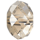 Swarovski Crystal Bead 5040 Crystal Golden Shadow (001 GSHA) Swarovski Crystal Bead 5040 Crystal Golden Shadow (001 GSHA)