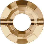 Swarovski Bead 5139 - 12.5mm, GOLDEN SHADOW (001GSHA), 2pcs