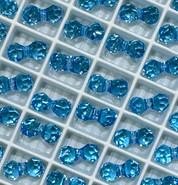 Swarovski Crystal Bead 5150 11x6mm Aquamarine (202)