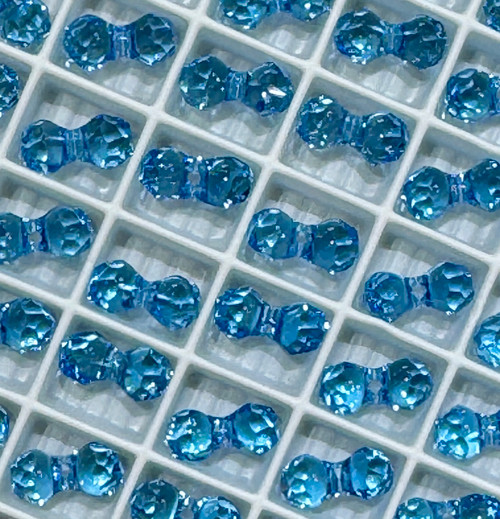 Swarovski Crystal Bead 5150 11x6mm Aquamarine (202)