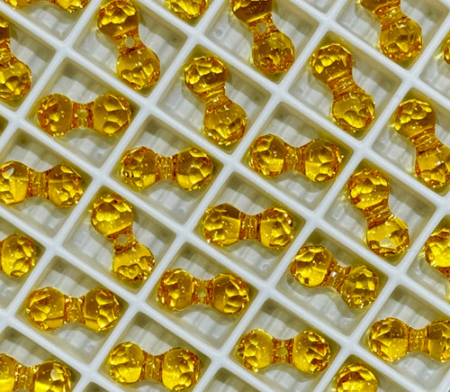 Swarovski Crystal Bead 5150 11x6mm Light Topaz (226)