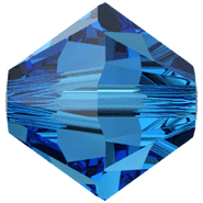 Swarovski Crystal Bead 5328 4mm Capri Blue (243)