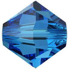 Swarovski Crystal Bead 5328 4mm Capri Blue (243)