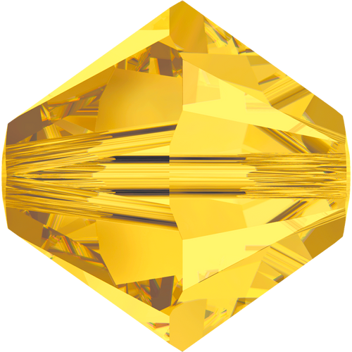 SWAROVSKI 5328 4MM Light Topaz (226)