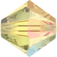 Swarovski Bead 5328 5mmJonquil Aurore Boreale (213 AB)